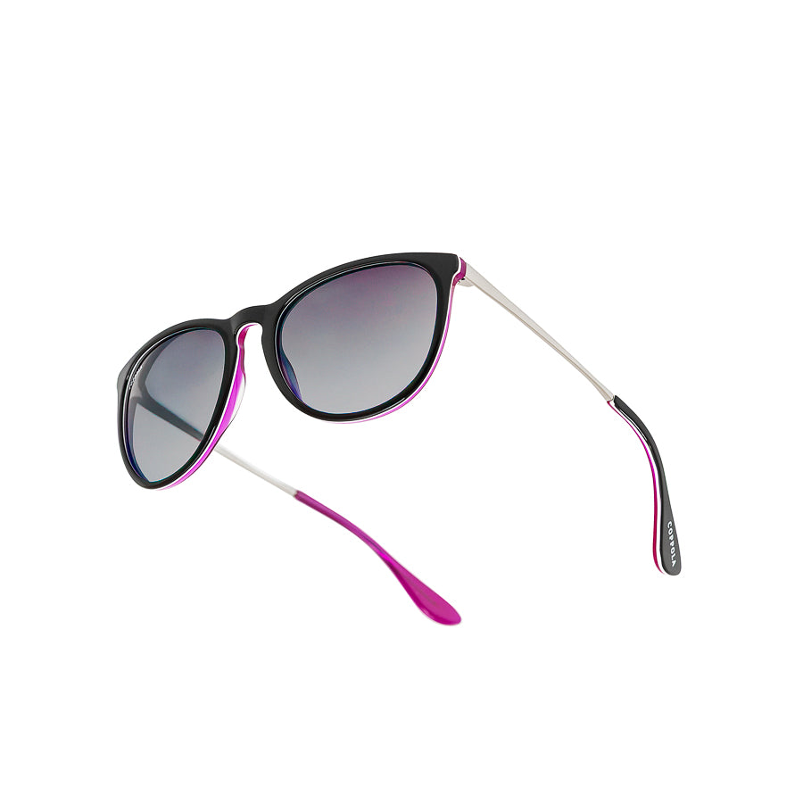 Occhiali da sole Coppola Victoria Aviator da donna, in viola intenso | Edizione limitata, polarizzati | Solo 10 pezzi